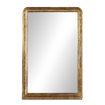 VINTAGE LOUIS FLOOR MIRROR-ANTIQUED - MAK & CO