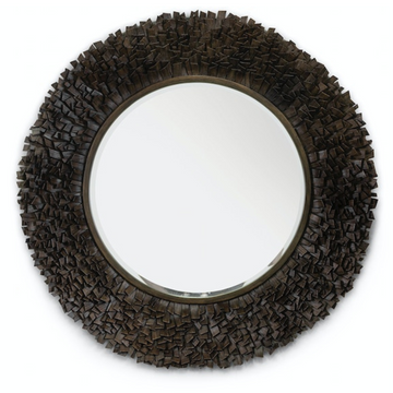 SANTIAGO RATTAN MIRROR - MAK & CO