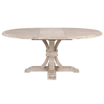 DEVON 54" ROUND EXTENSION DINING TABLE - MAK & CO