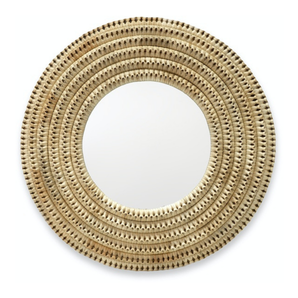 KENIS BRAIDED MIRROR - MAK & CO