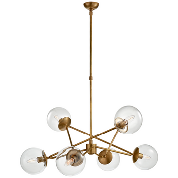 TURENNE LARGE DYNAMIC CHANDELIER - MAK & CO